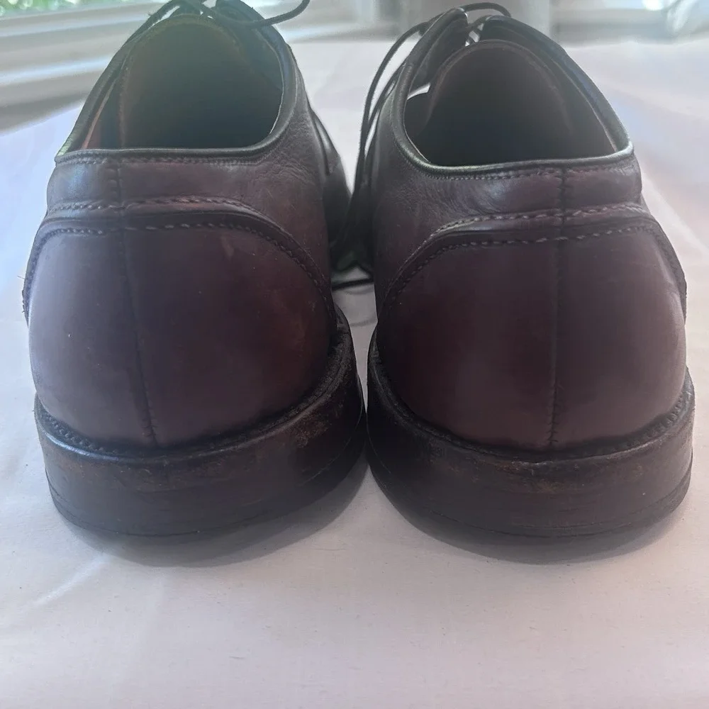 Allen Edmonds Hancock Brown Leather Men 13C Classic Old Money Professional
